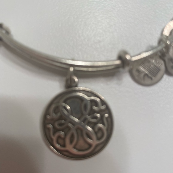 Alex and Ani Energy Adjustable Bracelet in Rafaelian Silver - Picture 2 of 3